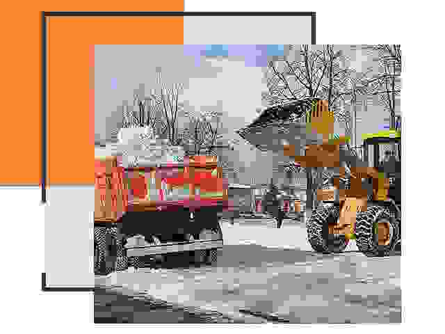 Вывоз снега в Реутове